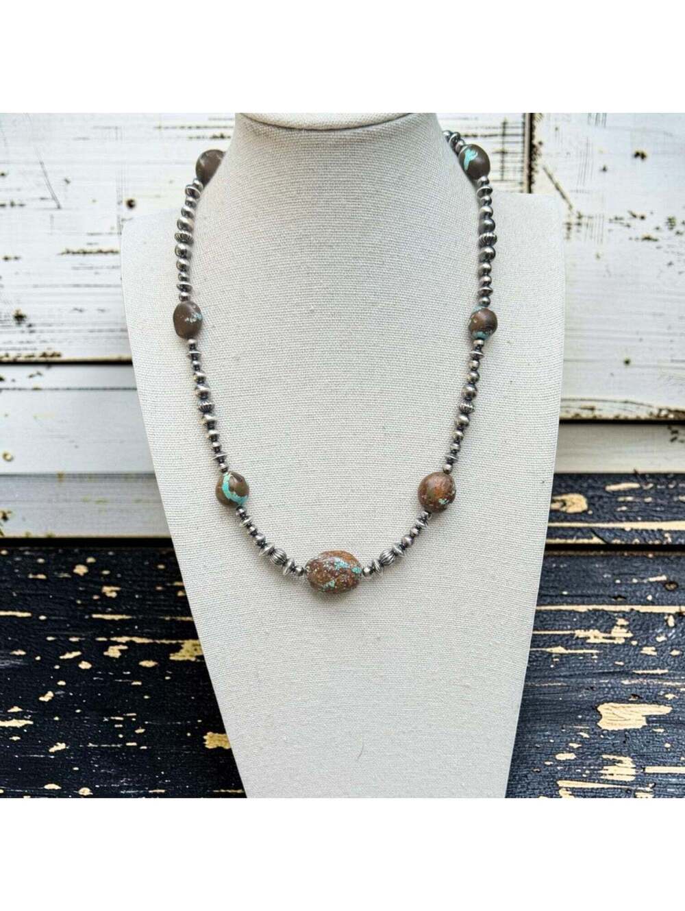 18" Mine 8 XL Nugget Necklace